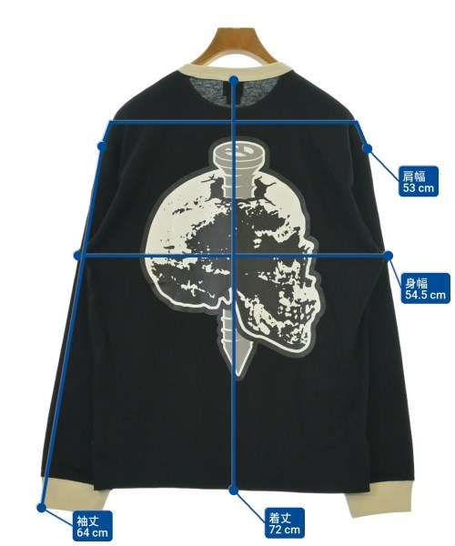 BABYLONE（バビロン）Tシャツ・カットソー 黒 サイズ:M メンズ/2200615891170