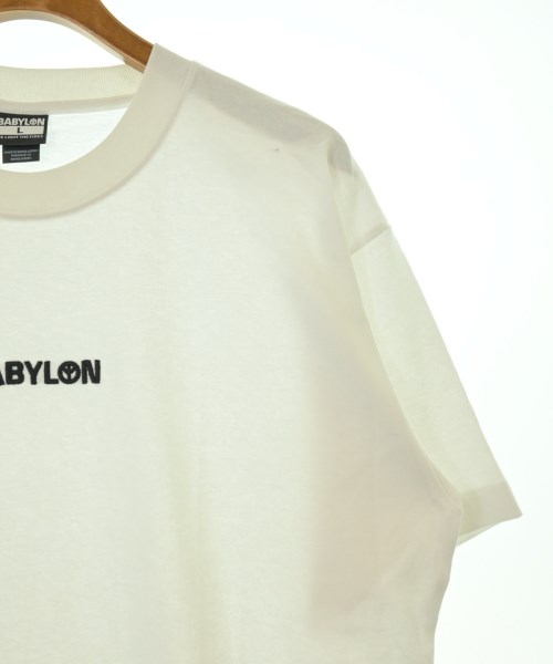 BABYLONE（バビロン）Tシャツ・カットソー 白 サイズ:L メンズ/2200615891187