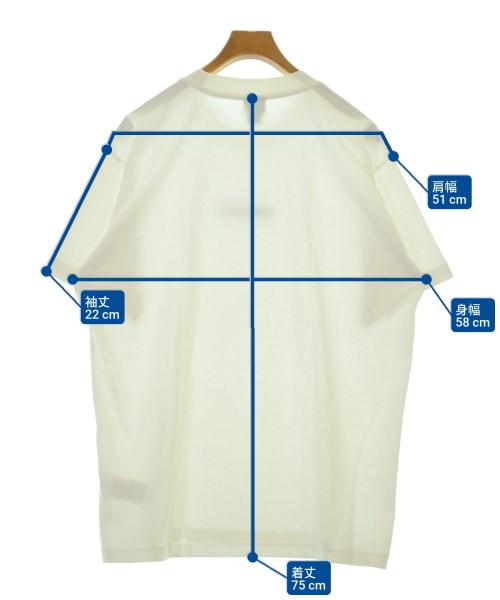 BABYLONE（バビロン）Tシャツ・カットソー 白 サイズ:XL メンズ/2200615891224
