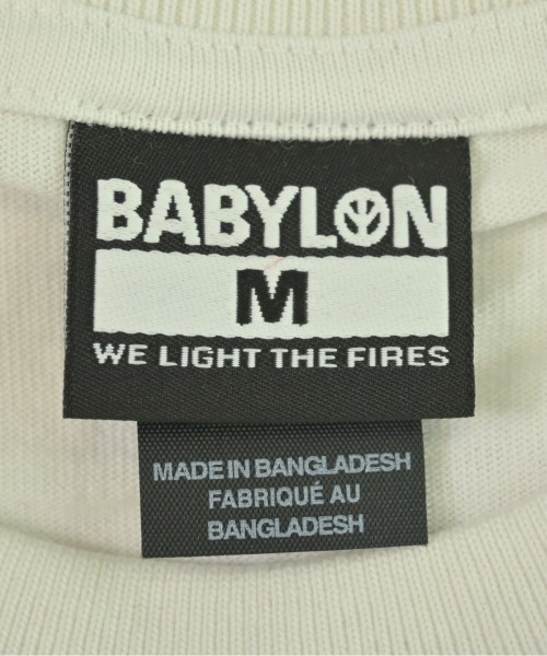 BABYLONE（バビロン）Tシャツ・カットソー 白 サイズ:M メンズ/2200615891231
