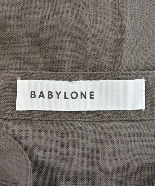 BABYLONE（バビロン）シャツワンピース 茶 サイズ:38(M位) レディース/2200612834064