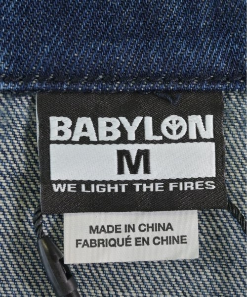 BABYLONE（バビロン）デニムジャケット 青 サイズ:M メンズ/2200617455066