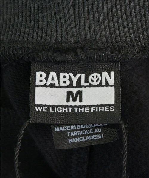BABYLONE（バビロン）スウェットパンツ 黒 サイズ:M メンズ/2200617455073