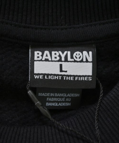 BABYLONE（バビロン）スウェット 黒 サイズ:L メンズ/2200617455097