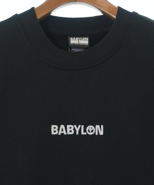 BABYLONE（バビロン）スウェット 黒 サイズ:L メンズ/2200617455097