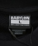BABYLONE（バビロン）スウェット 黒 サイズ:L メンズ/2200617455097