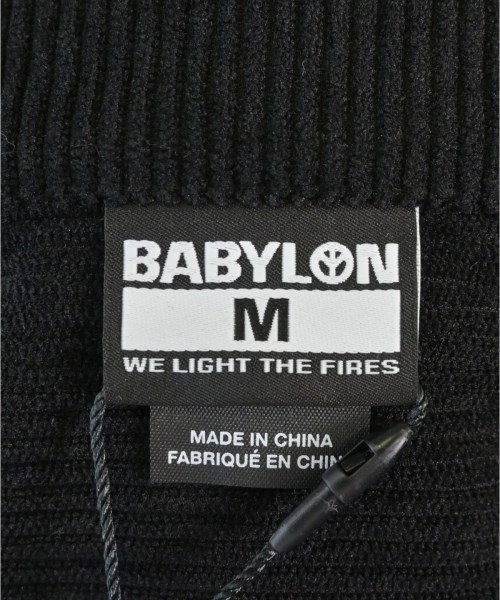 BABYLONE（バビロン）カジュアルシャツ 黒 サイズ:M メンズ/2200617455103