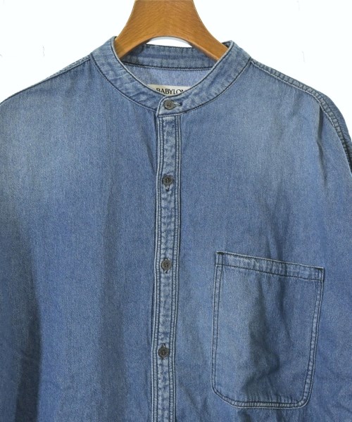 BABYLONE（バビロン）カジュアルシャツ 青 サイズ:F レディース/2200612831070