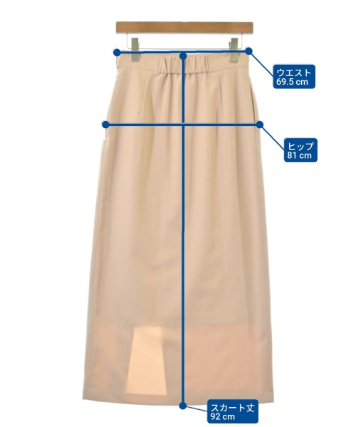 BABYLONE（バビロン）ロング・マキシ丈スカート ベージュ サイズ:38(M位) レディース/2200619205041