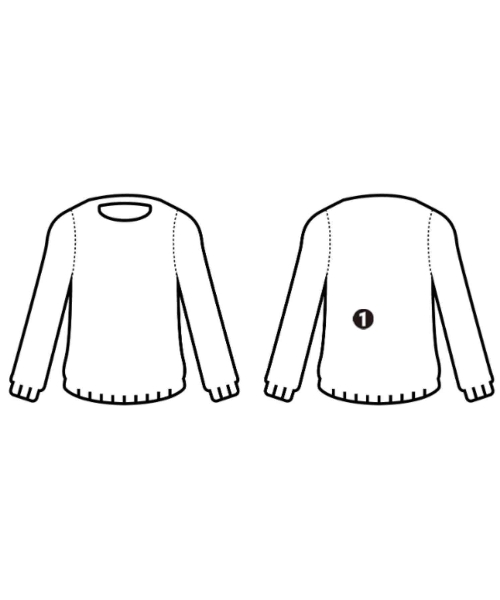 BABYLONE（バビロン）ニット・セーター 紺 サイズ:F レディース/2200609926017