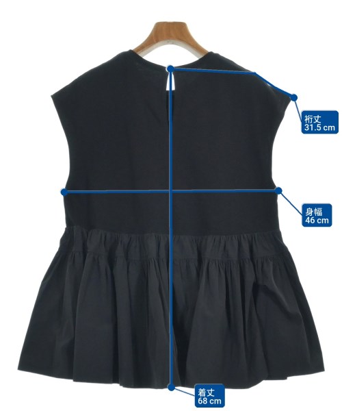 BABYLONE（バビロン）ノースリーブ 黒 サイズ:F レディース/2200609926055