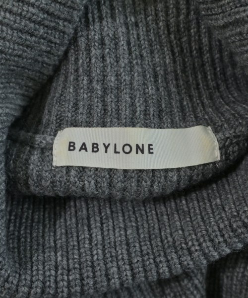 BABYLONE（バビロン）ニット・セーター グレー サイズ:38(M位) レディース/2200609664018