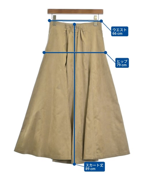 BABYLONE（バビロン）ロング・マキシ丈スカート ベージュ サイズ:36(S位) レディース/2200673420091