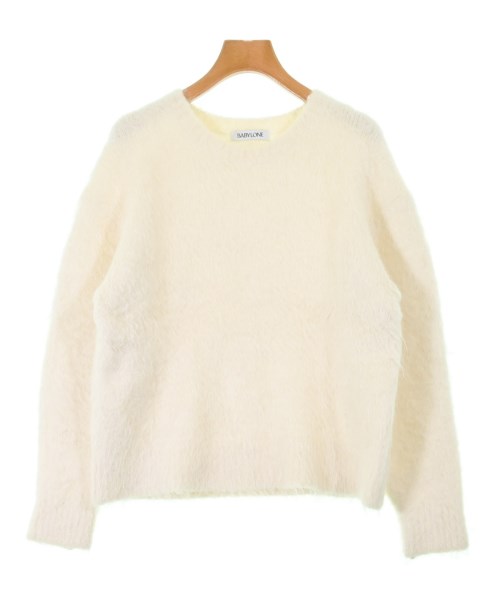 BABYLONE(バビロン)ニット・セーター 白 サイズ:F/2200670355020