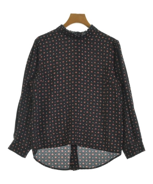BABYLONE(バビロン)ブラウス 紺 サイズ:38(M位)/2200668208109
