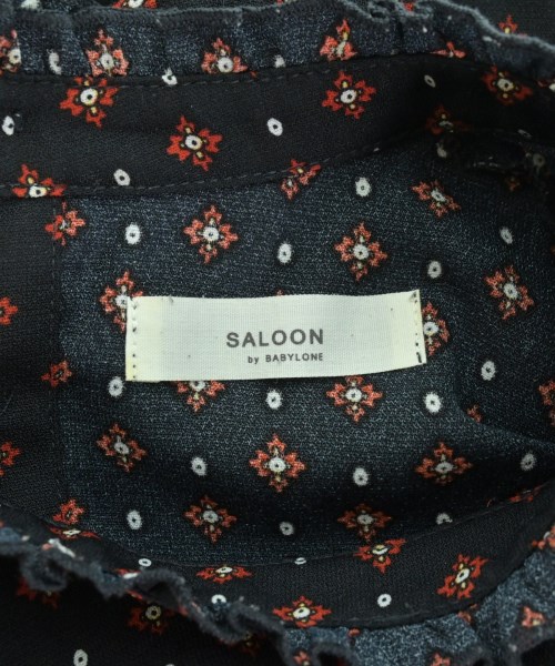 BABYLONE（バビロン）ブラウス 紺 サイズ:38(M位) レディース/2200668208109