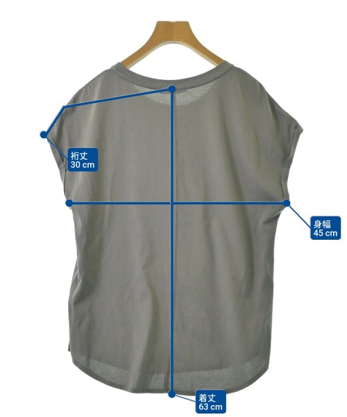 BABYLONE（バビロン）ノースリーブ グレー サイズ:F レディース/2200673012012