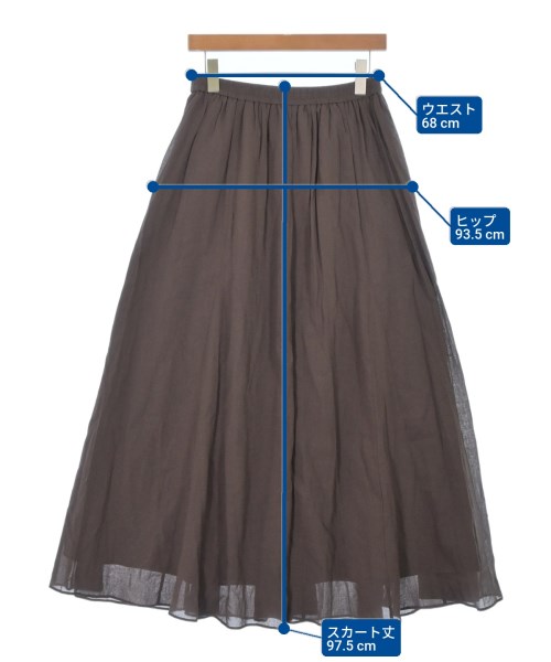 BABYLONE（バビロン）ロング・マキシ丈スカート 茶 サイズ:F レディース/2200671343163