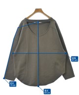 BABYLONE（バビロン）Tシャツ・カットソー グレー サイズ:F レディース/2200672940095
