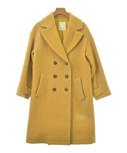 BABYLONE(バビロン)チェスターコート 黄 サイズ:36(S位)/2200673547019