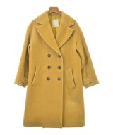 BABYLONE（バビロン）チェスターコート 黄 サイズ:36(S位) レディース/2200673547019