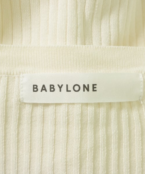 BABYLONE（バビロン）カーディガン 白 サイズ:38(M位) レディース/2200676436112
