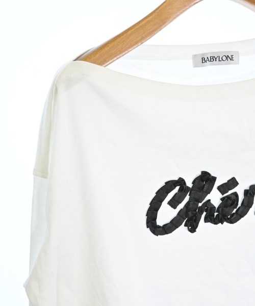 BABYLONE（バビロン）Tシャツ・カットソー 白 サイズ:F レディース/2200688041175