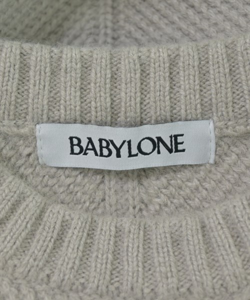 BABYLONE（バビロン）ニット・セーター グレー サイズ:F レディース/2200693375012