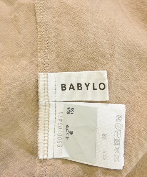 BABYLONE（バビロン）ブラウス ベージュ サイズ:38(M位) レディース/2200701438012
