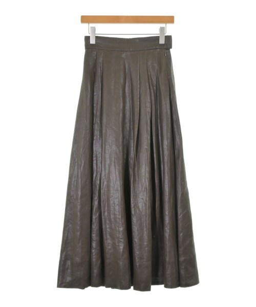 BABYLONE(バビロン)ロング・マキシ丈スカート 茶 サイズ:36(S位)/2200647244067