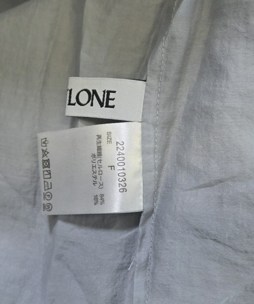 BABYLONE（バビロン）カジュアルシャツ グレー サイズ:F レディース/2200650619029