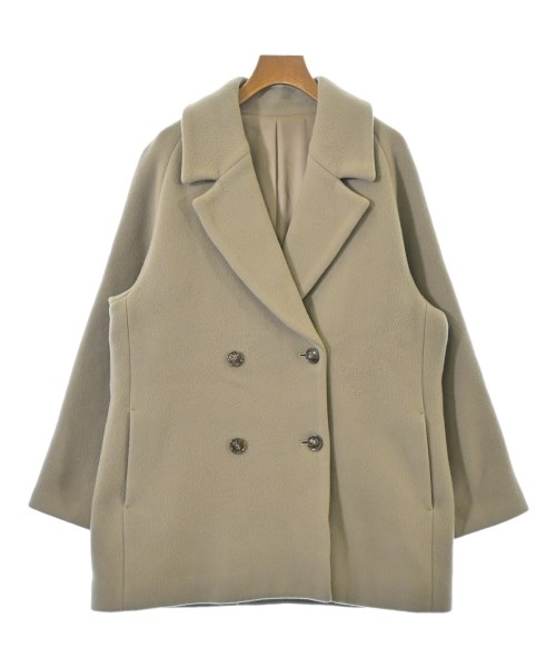 BABYLONE(バビロン)ピーコート ベージュ サイズ:F/2200656255016