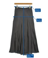 BABYLONE（バビロン）ロング・マキシ丈スカート 黒 サイズ:38(M位) レディース/2200655686088