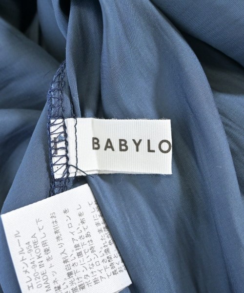 BABYLONE（バビロン）ブラウス 紺 サイズ:38(M位) レディース/2200657912031