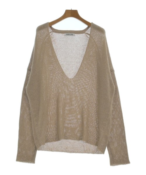 BABYLONE(バビロン)ニット・セーター ベージュ サイズ:F/2200656418015