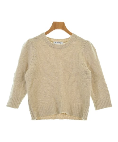 BABYLONE(バビロン)ニット・セーター ベージュ サイズ:F/2200654996140