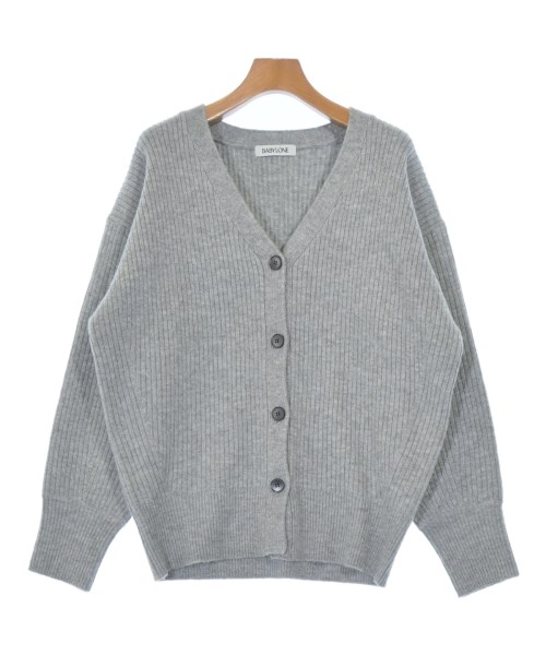 BABYLONE(バビロン)カーディガン グレー サイズ:F/2200657081065