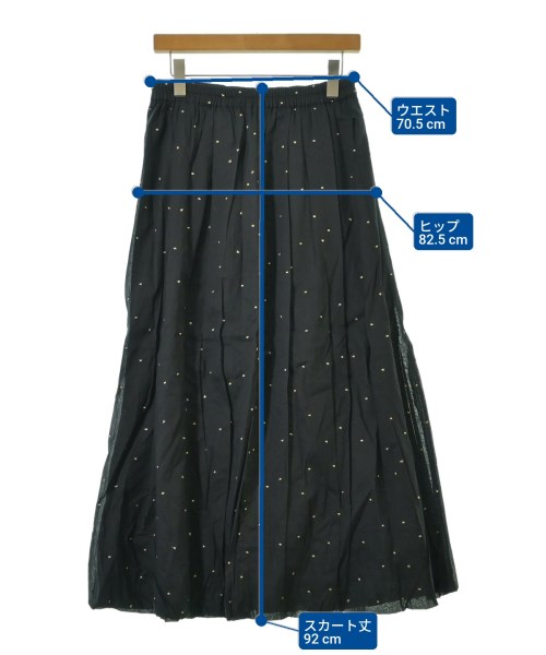 BABYLONE（バビロン）ロング・マキシ丈スカート 黒 サイズ:F レディース/2200657081133