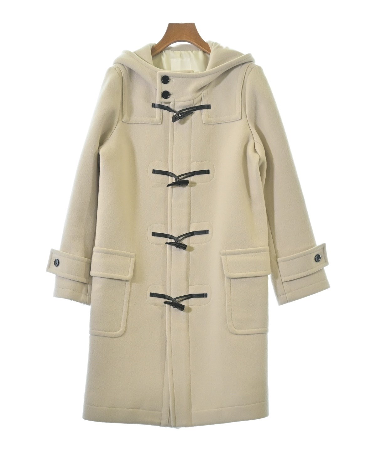 雑誌掲載【美品】BABYLONEダッフルコート BABYLONE（バビロン）ダッフルコート ベージュ サイズ:38(M位