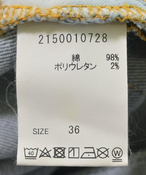 BABYLONE（バビロン）デニムパンツ 青 サイズ:36(S位) レディース/2200711237063