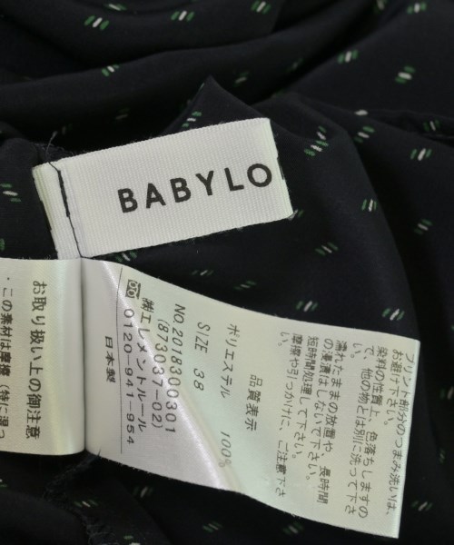 BABYLONE（バビロン）ブラウス 黒 サイズ:38(M位) レディース/2200708276051