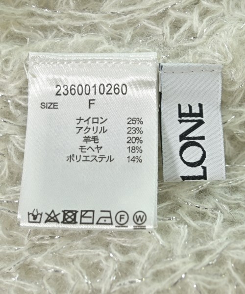 BABYLONE（バビロン）ニット・セーター 白 サイズ:F レディース/2200709339052