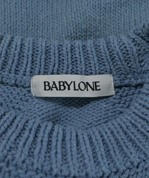 BABYLONE（バビロン）ニット・セーター 青 サイズ:F レディース/2200708196045