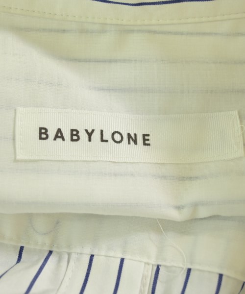 BABYLONE（バビロン）カジュアルシャツ 白 サイズ:38(M位) レディース/2200709345060