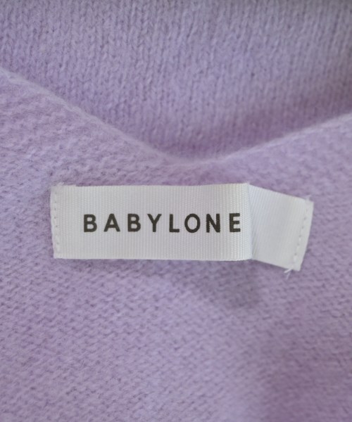 BABYLONE（バビロン）ニット・セーター 紫 サイズ:38(M位) レディース/2200714348018