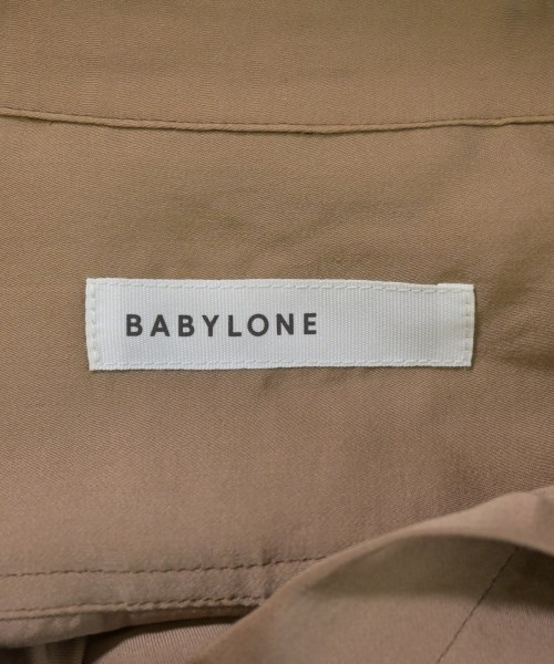 BABYLONE（バビロン）カジュアルシャツ 茶 サイズ:38(M位) レディース/2200711794238