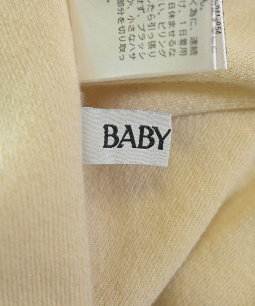 BABYLONE（バビロン）カーディガン 黄 サイズ:F レディース/2200716836032
