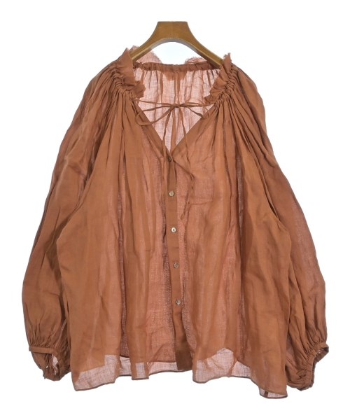 BABYLONE（バビロン）ブラウス 茶 サイズ:F レディース/2200635079015