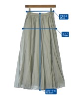 BABYLONE（バビロン）ロング・マキシ丈スカート グレー サイズ:36(S位) レディース/2200635633057