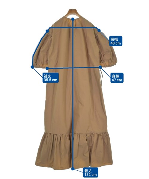 BABYLONE（バビロン）ワンピース 茶 サイズ:F レディース/2200646610023